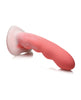 Load image into Gallery viewer, Curve Toys Simply Sweet 7" Wavy Silicone Dildo - Pink/White