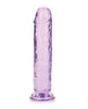 Załaduj obraz do przeglądarki galerii, Shots RealRock Crystal Clear 7" Prosty dildo z przyssawką - Fioletowy