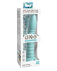 Load image into Gallery viewer, Dillio Platinum 7 Inch Wild Thing Silicone Dildo Teal