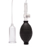 Charger l'image dans la visionneuse de la galerie, Lux Fetish Clitoral Pump With Quick Release Clear And Black Adjustable Suction Levels For Enhanced Pleasure