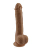 Load image into Gallery viewer, Selopa Natural Feel 7" Flexskin Dildo - Dark
