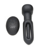 Load image into Gallery viewer, Inmi Bum Flick Flicking & Vibrating Silicone Butt Plug w/Remote - Black