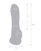 Cargue la imagen en el visor de la galería, Blue Line C & B 6.25" Transparent Penis Enhancing Sleeve Extension - Clear