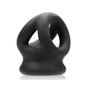 Carregue a imagem no visualizador da Galeria, Oxballs Tri-Squeeze Suspensório para Pênis/Esticador de Testículos - Black Ice