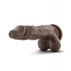 Charger l'image dans la visionneuse de la galerie, Blush Dr Skin Stud Muffin Realistic Dildo With Suction Cup Chocolate