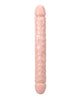 Load image into Gallery viewer, 12 Inch Jr Double Header White Dildo With Dual Heads And Veined Shaft