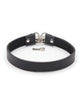 Load image into Gallery viewer, Plesur PVC Collar w/Heart Lock - Black