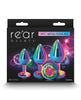 Załaduj obraz do przeglądarki galerii, Rear Assets Rainbow Gem Anal Trainer Kit - Multi Color