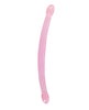 Load image into Gallery viewer, Shots RealRock Crystal Clear 17" Double Dildo - Pink