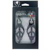 Load image into Gallery viewer, Spartacus Black Butterfly Style Nipple Clamps w/Chain