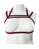 Load image into Gallery viewer, Gender Fluid Sugar Coated Harness - S-L Raspberry Glitter