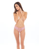 Load image into Gallery viewer, Rene Rofe Surrender Crotchless Panty Pink M/L
