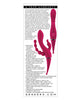 Cargue la imagen en el visor de la galería, Gender X Four by Four Vibrator - Burgundy