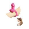 Charger l'image dans la visionneuse de la galerie, Pecker Lastic Hair Tie Pink Penis Shaped Hair Band For Ponytail Or Bracelet