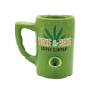 Load image into Gallery viewer, Wake & Bake Coffee Mug - 10 oz Green