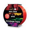 Afbeelding laden in Galerijviewer, Sekstouwen & Bondagetape - Rood