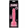Load image into Gallery viewer, Firefly 5" Silicone Glowing Dildo - Pink