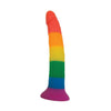 Bild in den Galerie-Viewer laden, Rainbow 7" Strap On Dildo w/Harness