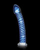 Load image into Gallery viewer, Icicles No. 29 Hand Blown Glass - Clear w/Ridges