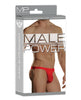 Indlæs billede i gallerifremviser, Male Power Bong Thong Red L/XL
