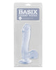 Załaduj obraz do przeglądarki galerii, Basix Rubber Works 7.5" Dong w/Suction Cup - Clear