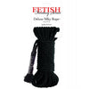 Load image into Gallery viewer, Fetish Fantasy Series Deluxe Silk Rope - Black