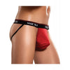 Load image into Gallery viewer, 100 Percent Silk Red Jock Strap Size Small Medium Magic Silk