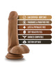 Ladda bilden i Galleri Viewer, Blush Coverboy Captain Mike 6" Realistic Cock - Mocha