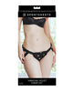 Load image into Gallery viewer, Sportsheets Vibrating Velvet Harness w/Bullet - Black