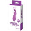 Load image into Gallery viewer, VeDO Crazzy Bunny Rechargeable Bullet - Perfectly Purple