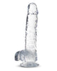Ladda bilden i Galleri Viewer, Blush Naturally Yours 6 Inch Crystalline Dildo Diamond Suction Cup Base
