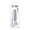 Cargue la imagen en el visor de la galería, King Cock Clear 8" Cock w/Balls