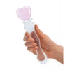 Ladda bilden i Galleri Viewer, Glas 8" Sweetheart Glas Dildo - Rosa/Klar