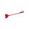 Charger l'image dans la visionneuse de la galerie, Spartacus PU Riding Crop w/Plush Heart Shape Tip - Red