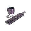 Load image into Gallery viewer, Spartacus Galaxy Legend Faux Leather Wrist Restraints - Purple