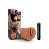 Load image into Gallery viewer, Blush M for Men Julieta Mocha Realistic Stroker with Vibrating Bullet