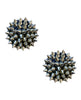 Cargue la imagen en el visor de la galería, Neva Nude Burlesque Bowser Spike Pleather Reusable Silicone Pasties - Silver/Black O/S
