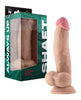 Cargue la imagen en el visor de la galería, Shaft Model N Flexskin Liquid Silicone 8.5" Side Curve Dong w/Balls - Pine