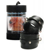 Bild in den Galerie-Viewer laden, KinkLab Leather Wrist Cuffs - Black