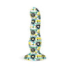 Cargue la imagen en el visor de la galería, Collage Diamonds & Hearts Curvy Silicone Dildo