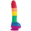 Załaduj obraz do przeglądarki galerii, Colours Pride Edition 8" Dong w/Suction Cup
