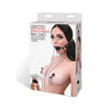 Załaduj obraz do przeglądarki galerii, Lux Fetish Breathable Ball Gag w/Adjustable Pressure Nipple Clamps