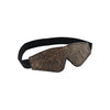 Load image into Gallery viewer, Spartacus Faux Fur Lining Blindfold - Brown Floral Print