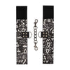 Cargue la imagen en el visor de la galería, Shots Ouch Love Street Art Fashion Printed Hand Cuffs - Black