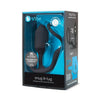 Încărcați imaginea în vizualizatorul Galerie, b-Vibe Snug & Tug Inele din silicon cu greutate și inel pentru penis - 128 g Negru