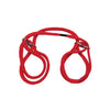 Ladda bilden i Galleri Viewer, Japanese Style Bondage Wrist or Ankle Cotton Rope - Red