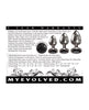 Cargue la imagen en el visor de la galería, Evolved Black Gem Anal Plug Set