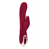 Cargue la imagen en el visor de la galería, Evolved Inflatable Bunny Dual Stim Rechargeable - Burgundy