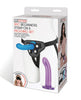Bild in den Galerie-Viewer laden, Lux Fetish 3 pc Beginners Strap On & Pegging Set - Multi Color