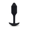 Indlæs billede i gallerifremviser, b-Vibe Vibrating Weighted Snug Plug M - 112 g Black